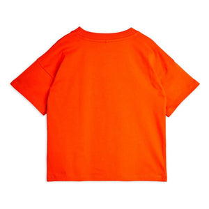 Mini Rodini - Mini Rodini organik pamuklu T-shirt | Kırmızı