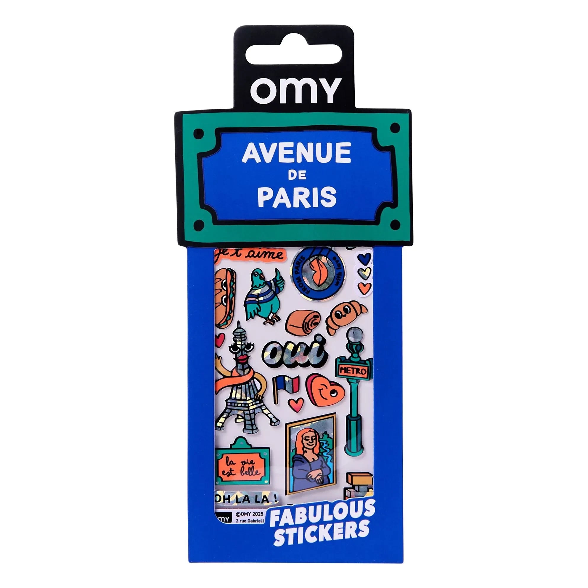 Omy - Iconic Paris Stickers