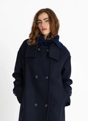 Smallable Woman - Yesim Wool Coat | Navy