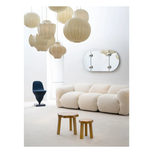 Moustache - Navy Blue Gelato Footed Chair - Jean-Baptiste Fastrez | Night Blue