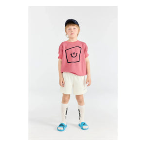 The Animals Observatory - Pink Short-Sleeve Sweater