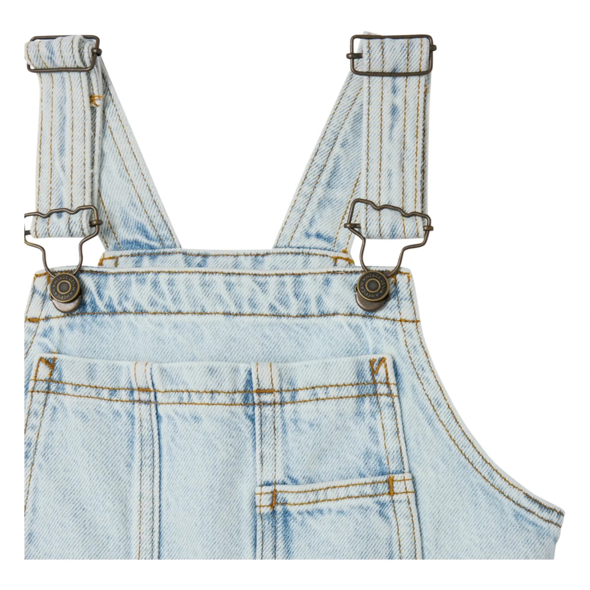 American Vintage - Denim Joybird Jumpsuit | Light Blue