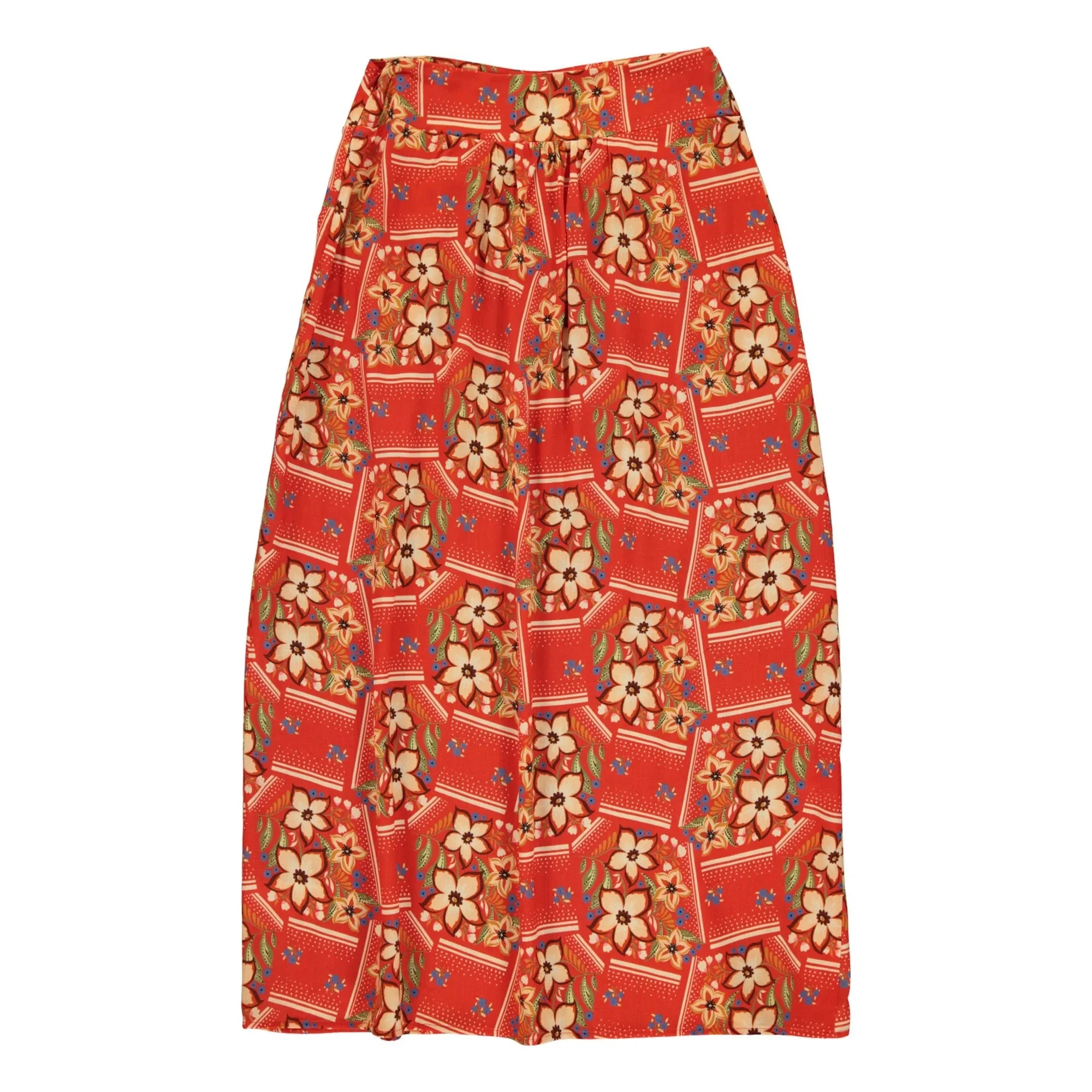 Sisters Department - Floral Pattern Skirt | Red