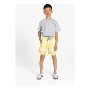 Finger in the Nose - Freeboy Carreaux Swimsuit | Light Yellow