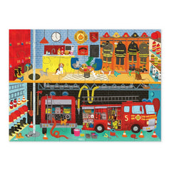 Crocodile Creek - Fire Station Puzzle - 24 Pieces