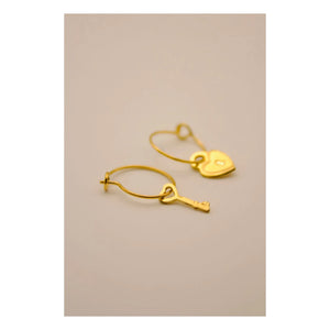 Adorabili - Hidden Mini Hoop Earrings | Gold