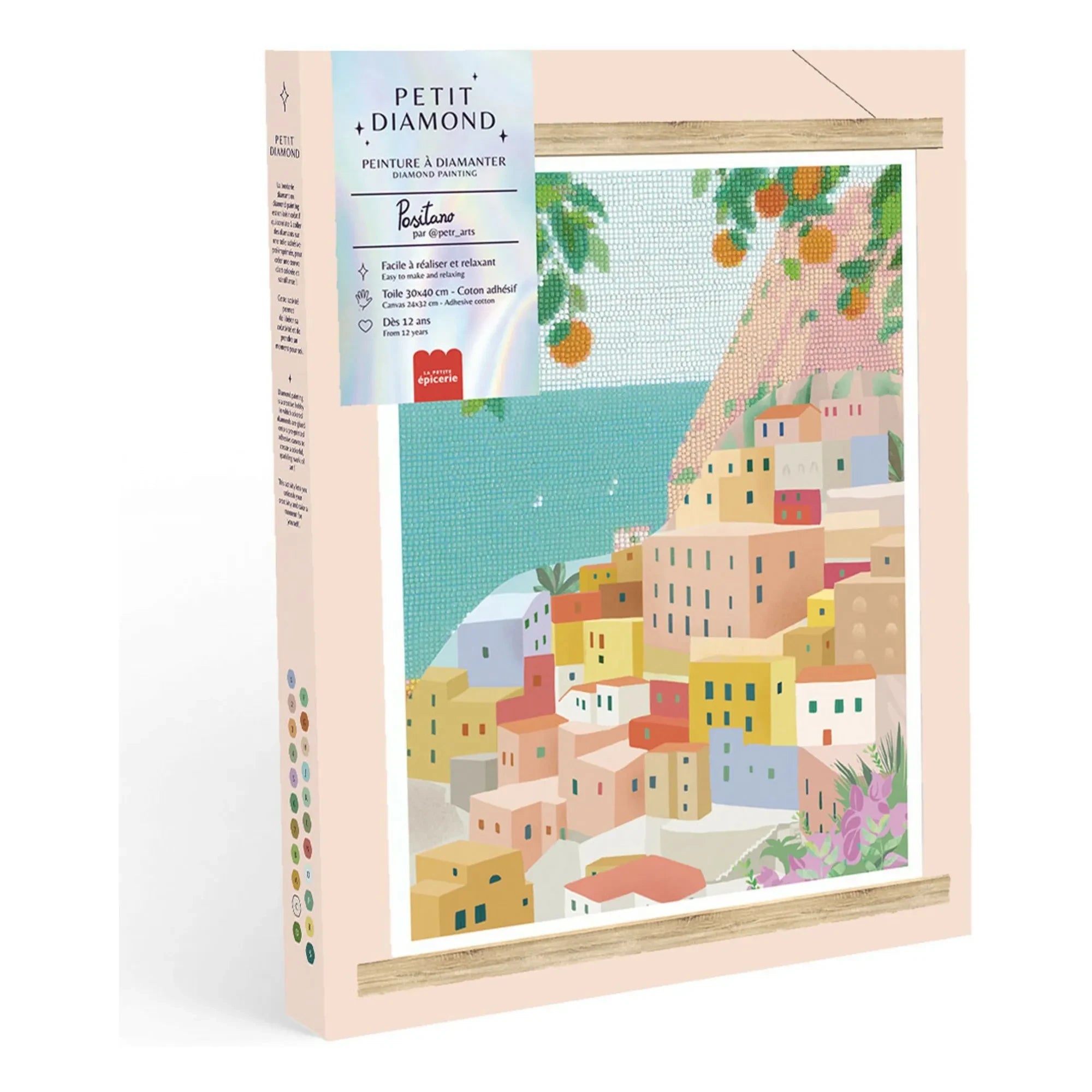 La Petite Épicerie - Diamond painting kit - Petra Lidze tarafından Positano