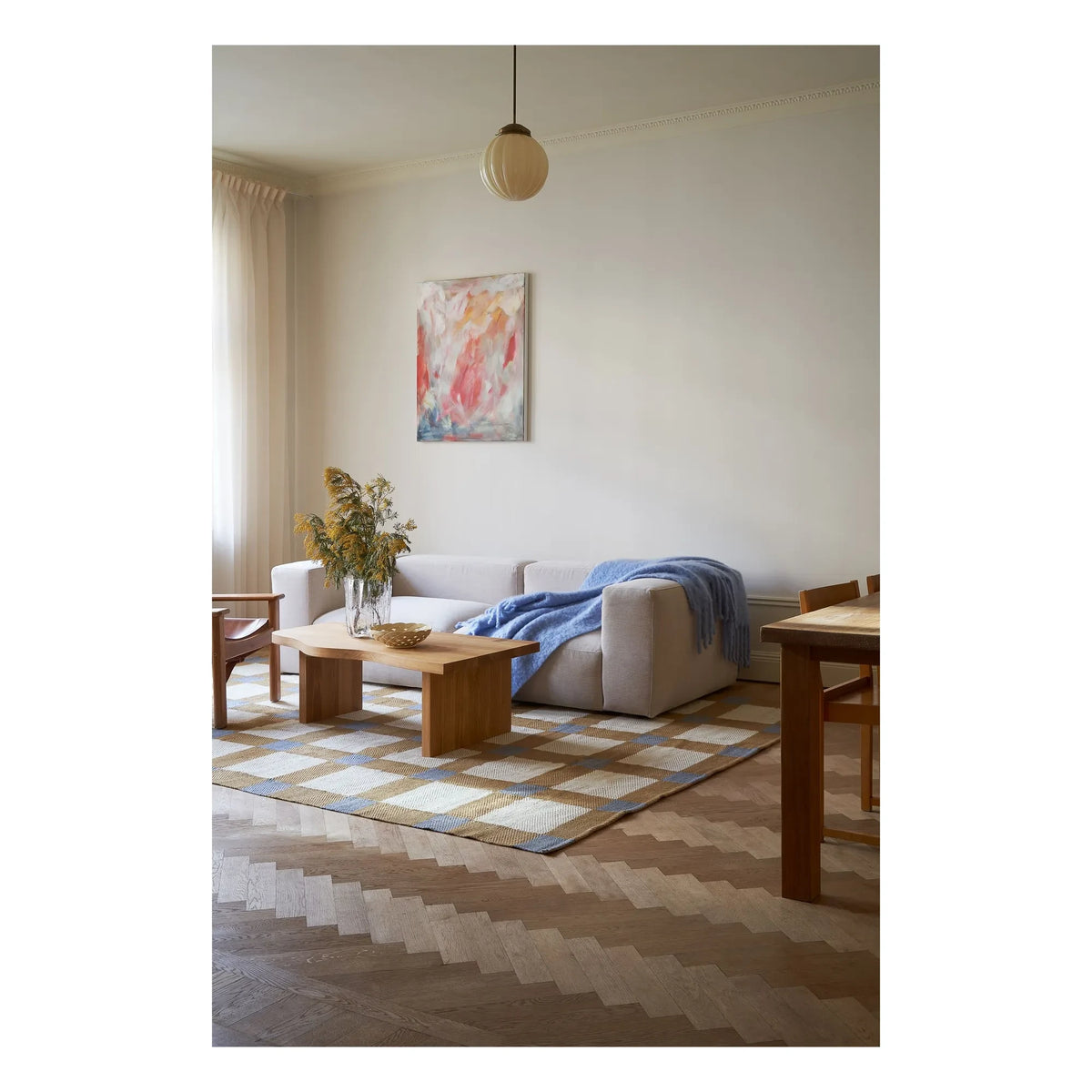 Layered - Late Breakfast Jute Rug, Evelina Kroon | Dark Beige