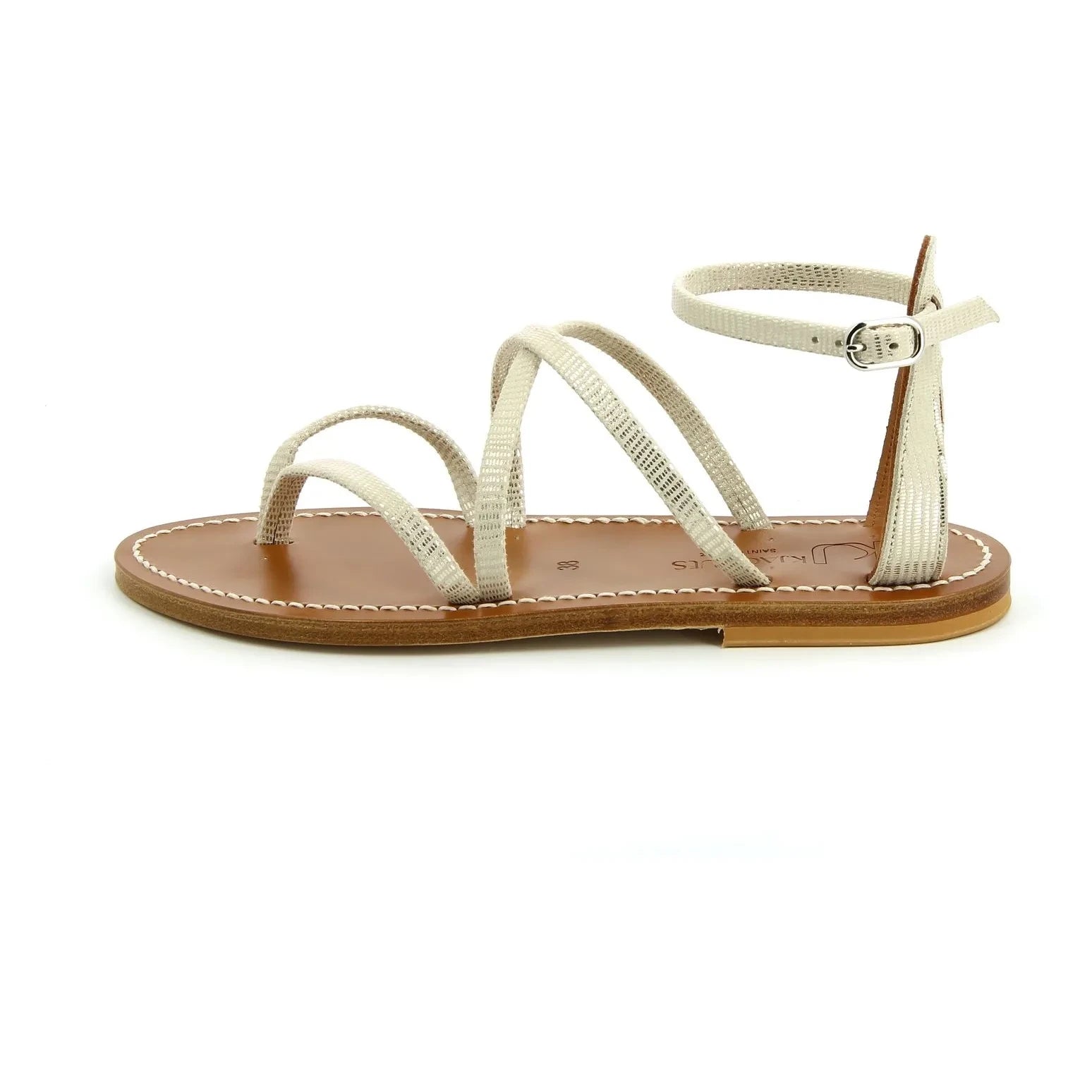K.Jacques - Epicure Tolina Sandaletler | Beyaz