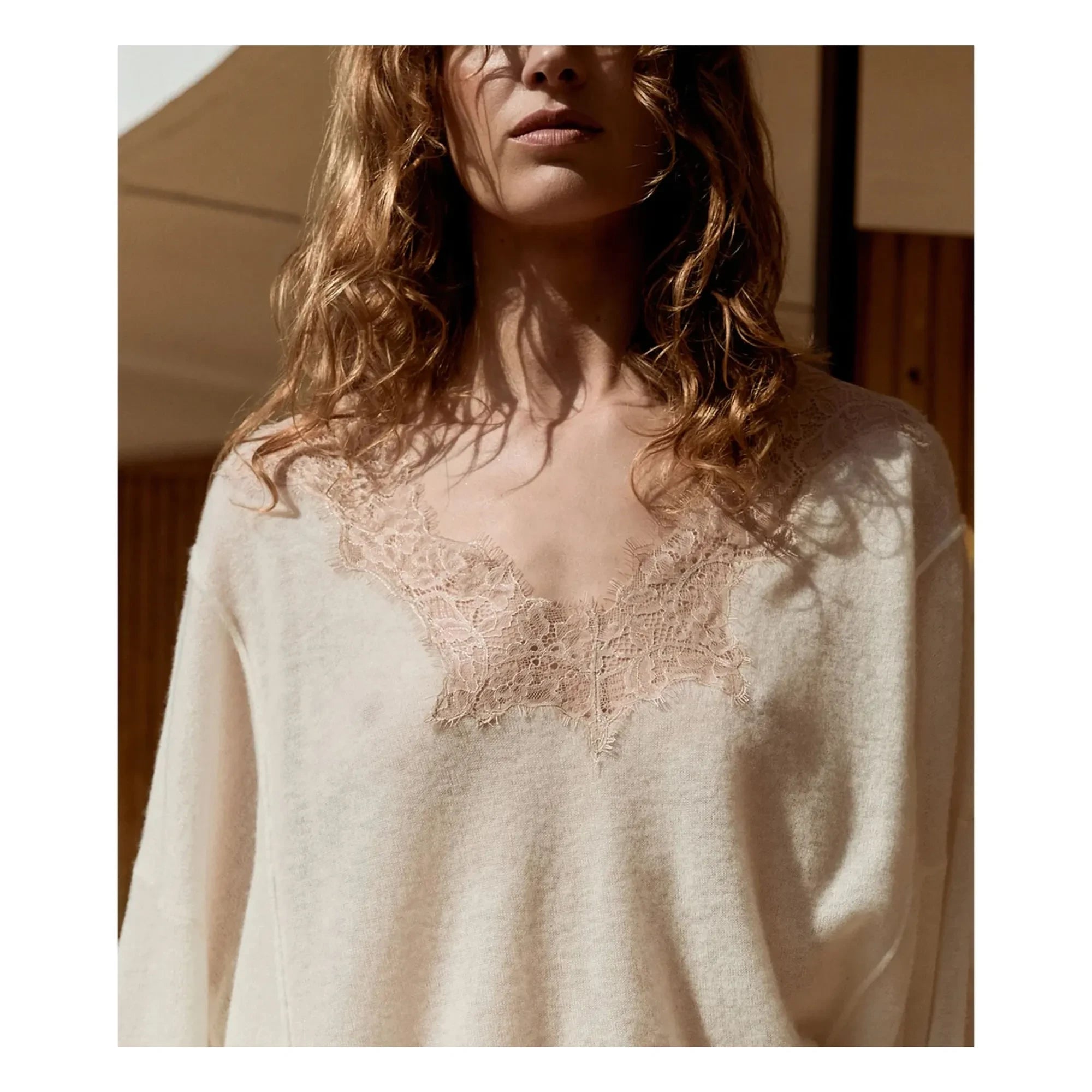 Mes Demoiselles - Aera Wool Sweater | Ivory