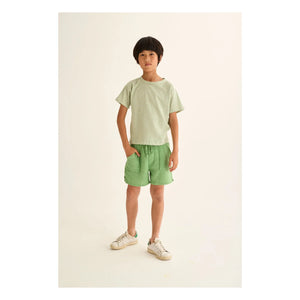 Cozmo - Bermuda Cove Cotton Gauze Cloth | Grass Green