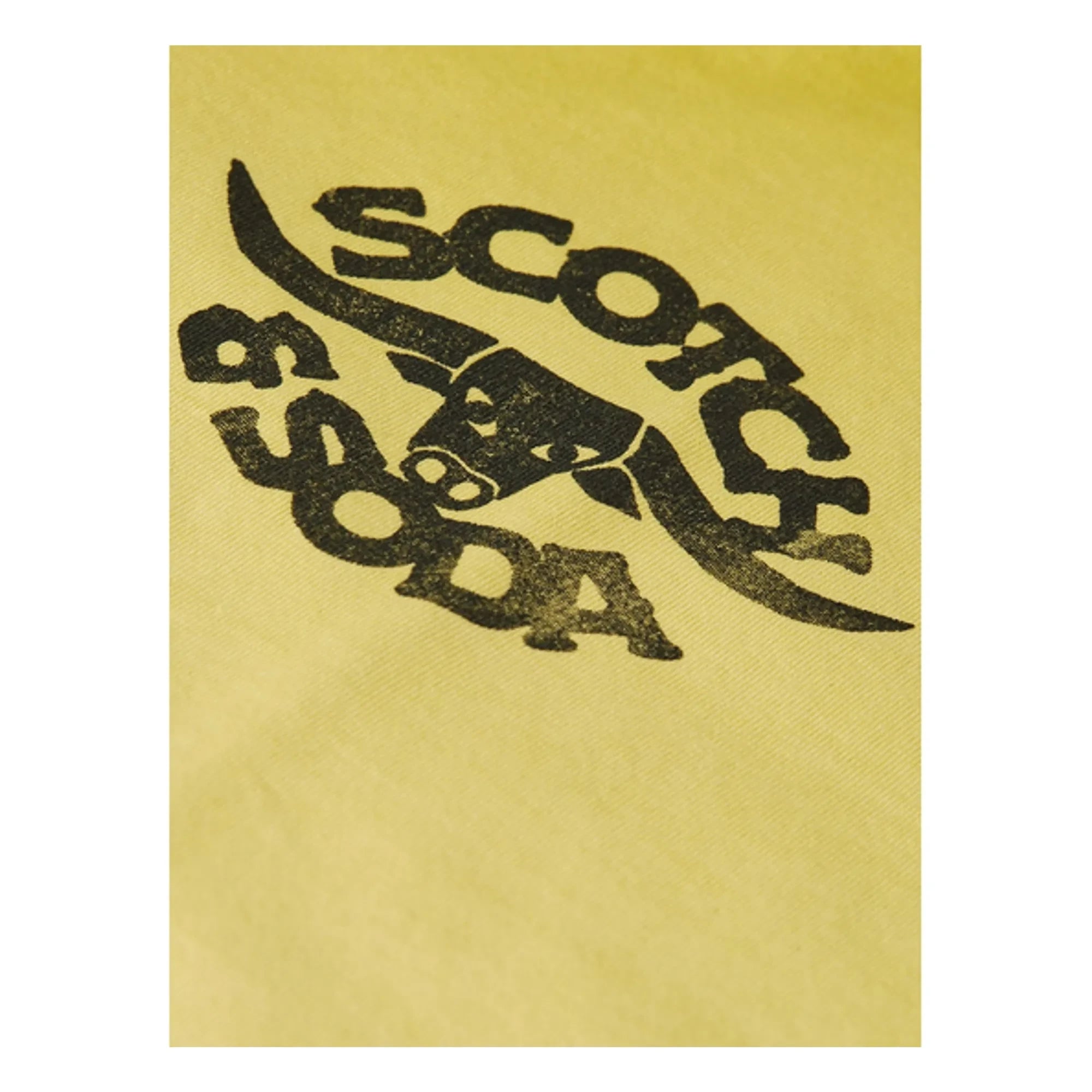 Scotch & Soda - Oversize Artwork Logo T-Shirt | Yellow