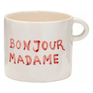 Anna + Nina - Bonjour Madame Mug | Red