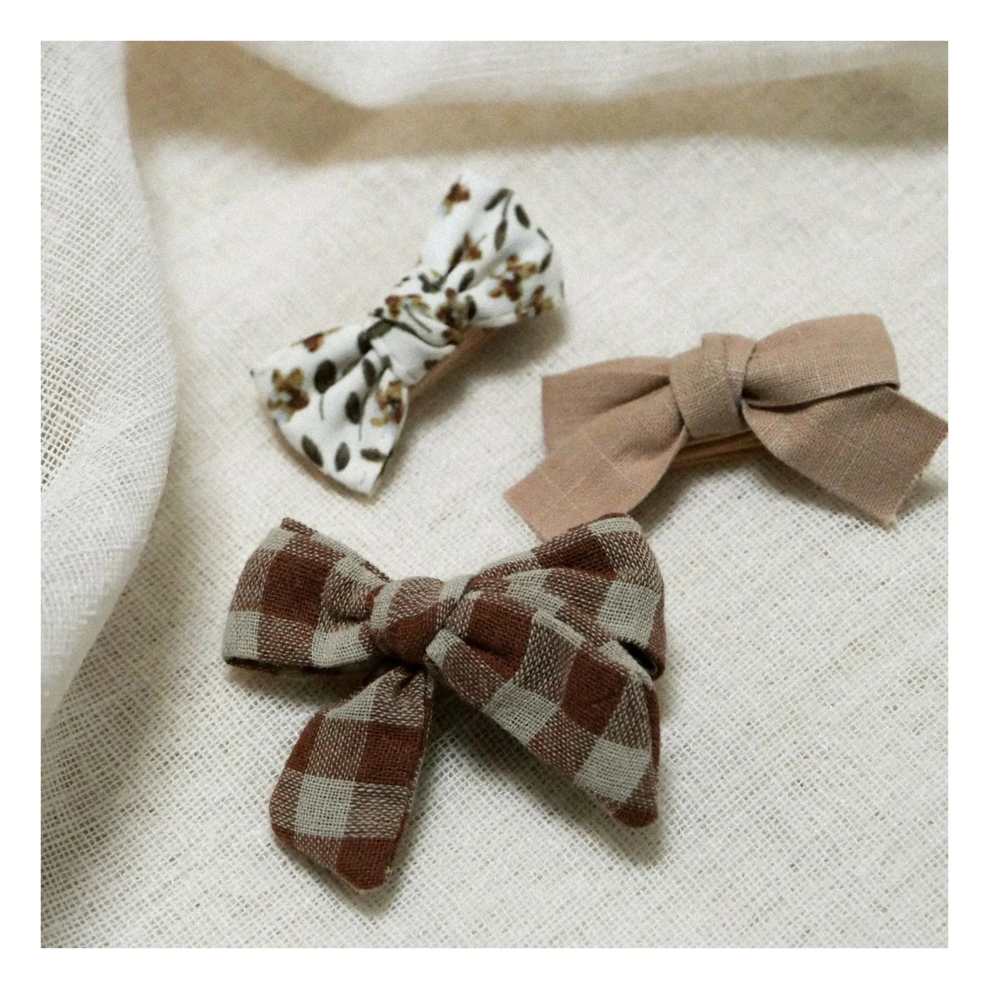 Gentil Coquelicot - Caramel Hair Clips