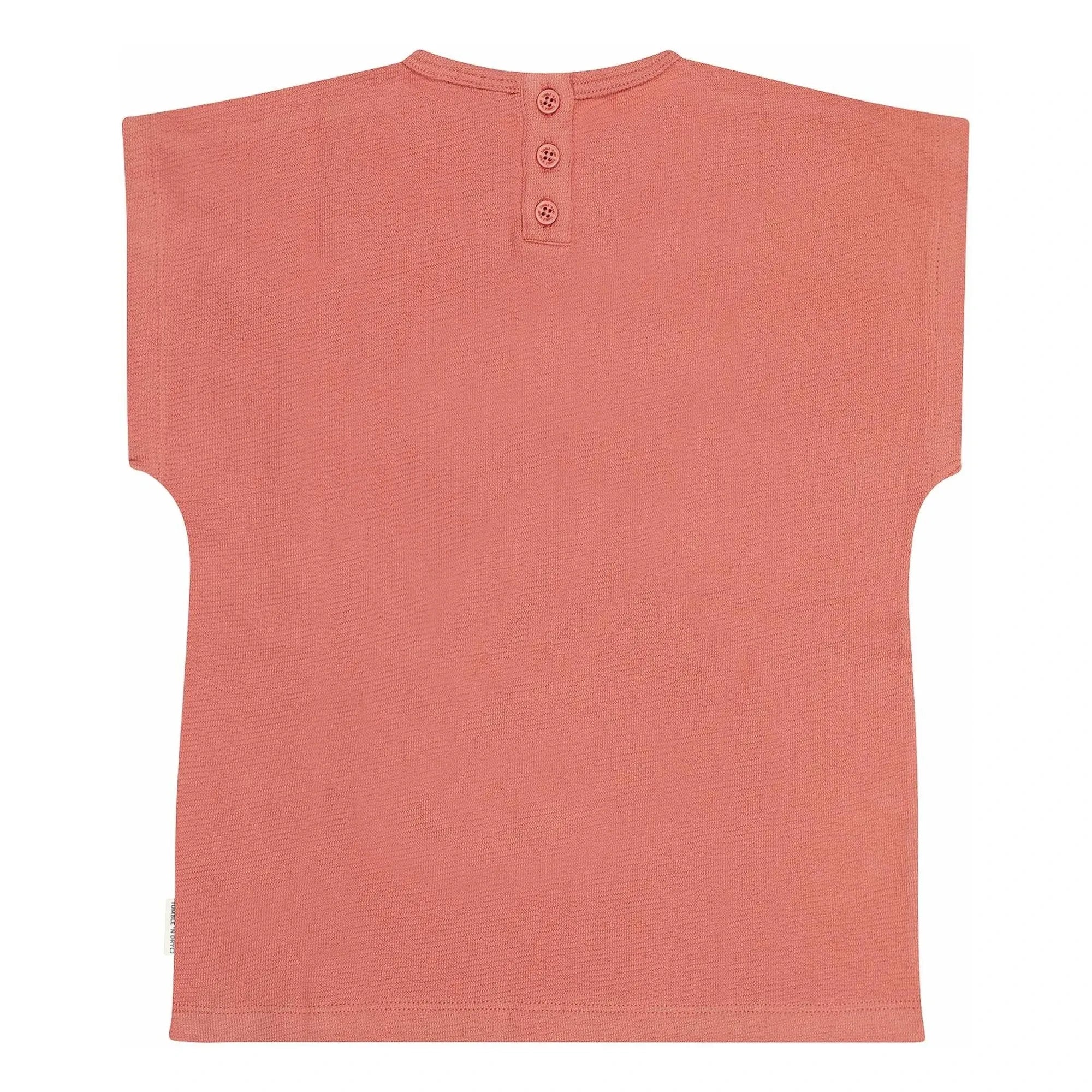 Tumble N'Dry - Pesca organik pamuklu T-shirt | Terracotta