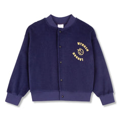 Wynken - Organic Cotton Bomber Jacket | Navy