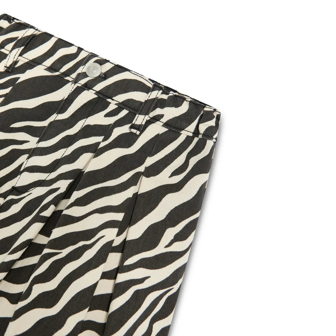 the new society - Dakota Zebra Etek | Siyah