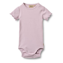 Wheat - Maren Organic Cotton Bodysuit | Lavender