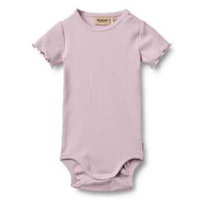 Wheat - Maren Organic Cotton Bodysuit | Lavender