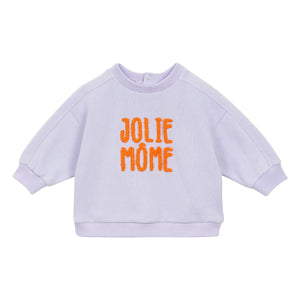Arsène et Les Pipelettes - Elisée organik pamuk sweatshirt | Lila