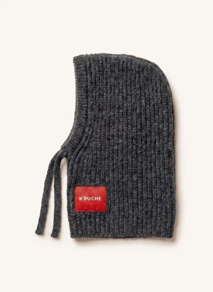 K'puche - Khira Alpaca Hoodie | Dark Gray