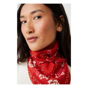 Moismont - Fichu Scarf N°652 Cotton | Red
