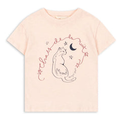 Konges Sløjd - Era Chat T-shirt Linen and organic cotton | Pink