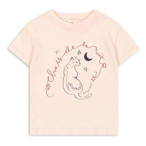 Konges Sløjd - Era Chat T-shirt Linen and organic cotton | Pink