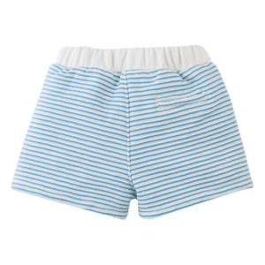 Gingersnaps - Dreyfus Striped Textured Shorts | Blue