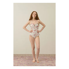 Louise Misha - Recycled Fiber One-Piece Swimsuit - Women's Collection | Cream
