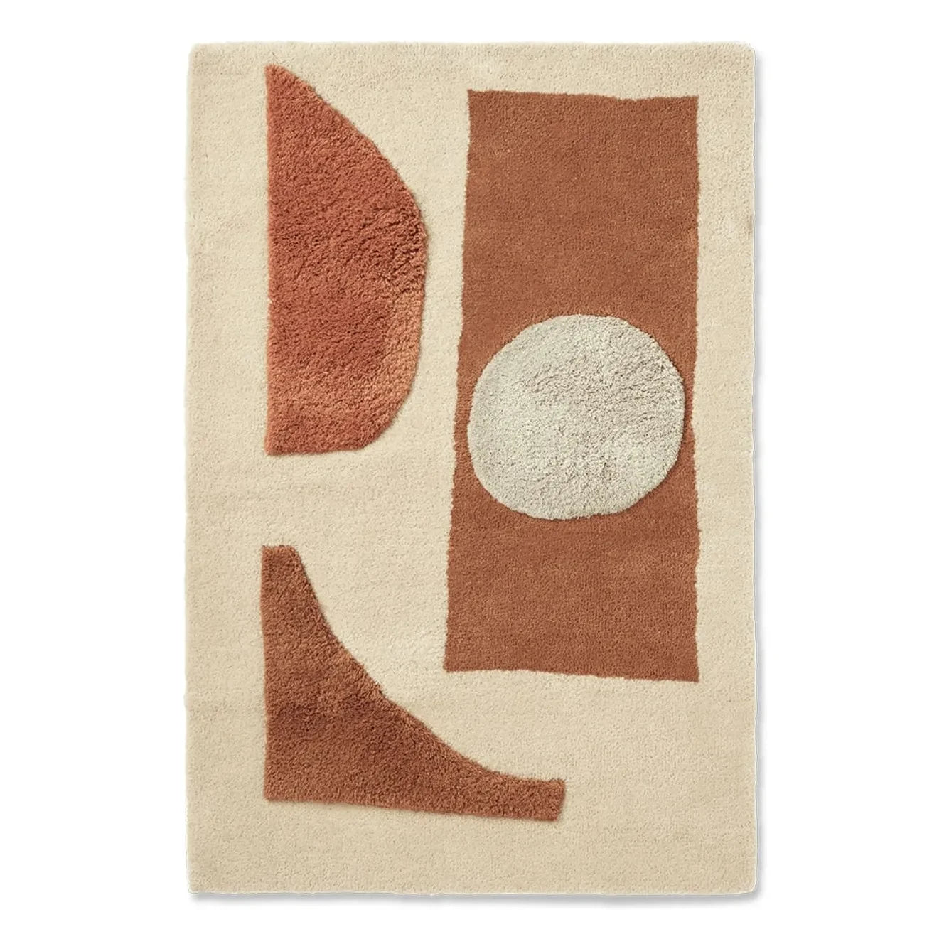 Ferm Living Kids - Bloco rug | Terracotta