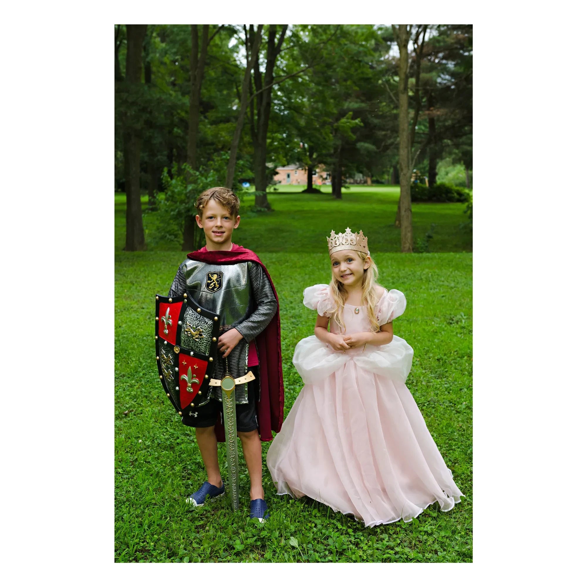Great Pretenders - Caped knight costume | Silver