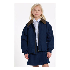 Finger in the nose - Aria Denim Aviator Jacket | Denim gross