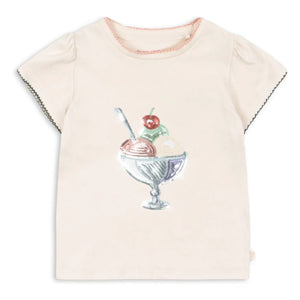Konges Sløjd - Famo Ice Organic Cotton T-shirt | Ecru