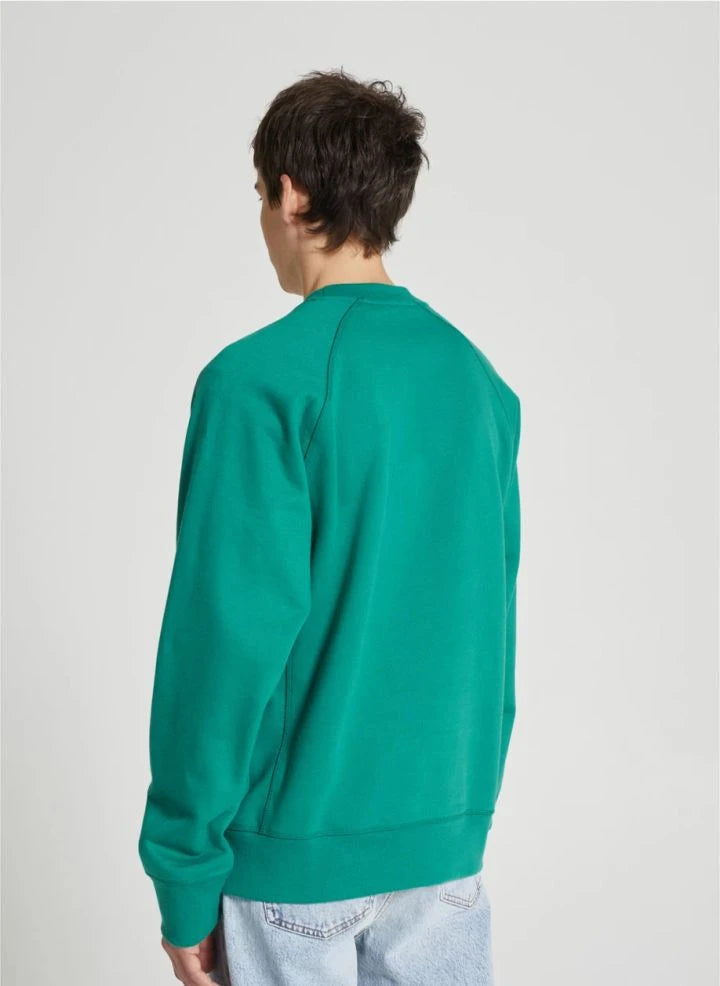 Wood Wood - Hester Organic Cotton Sweatshirt | Dark Green
