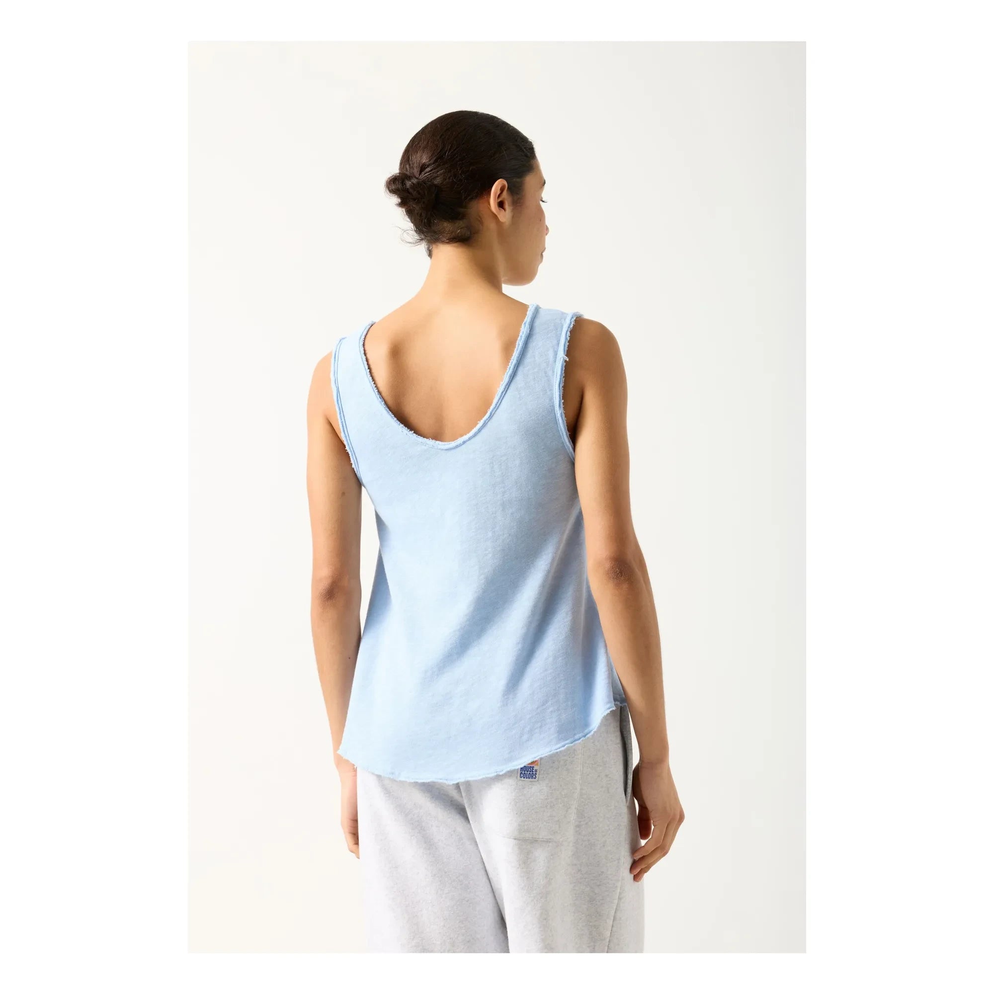 American Vintage - Sonoma Cotton Tank Top | Light Blue