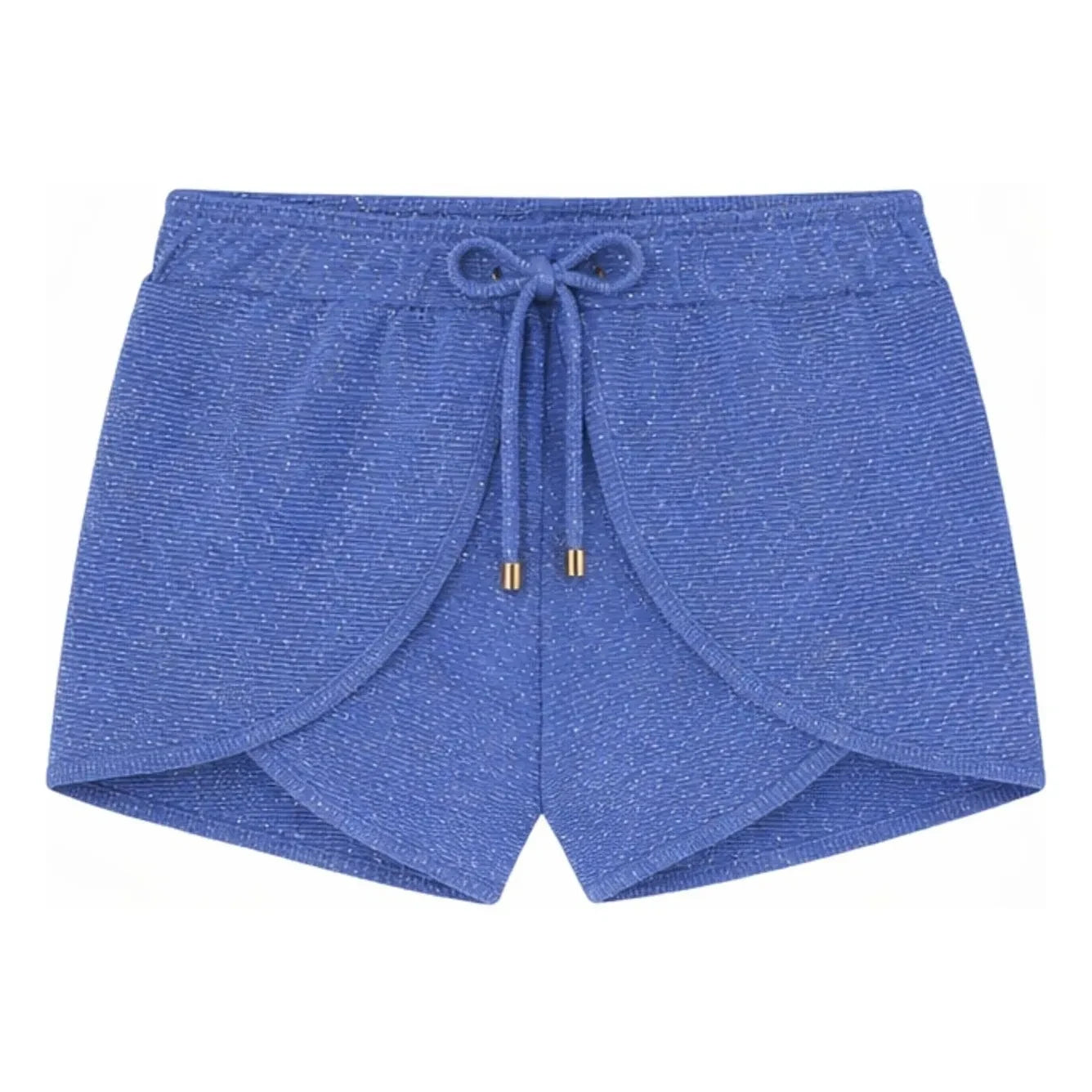 Lison Paris - Bahamas Metallic Swimsuit Shorts | Cobalt