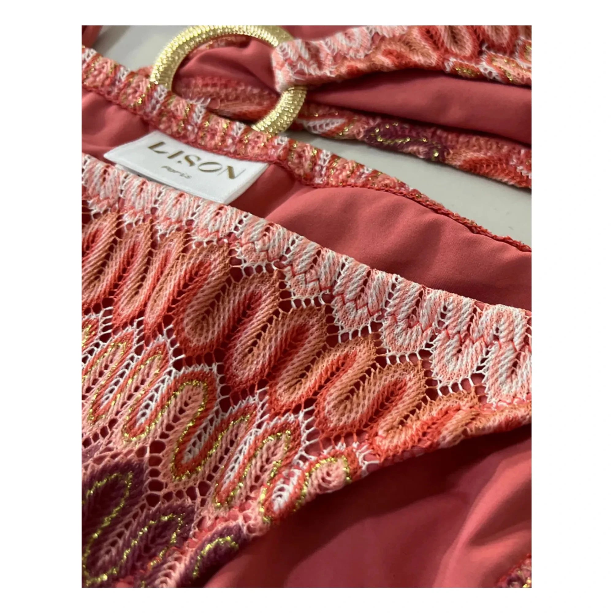 Lison Paris - Sunset Bikini Bottom | Coral