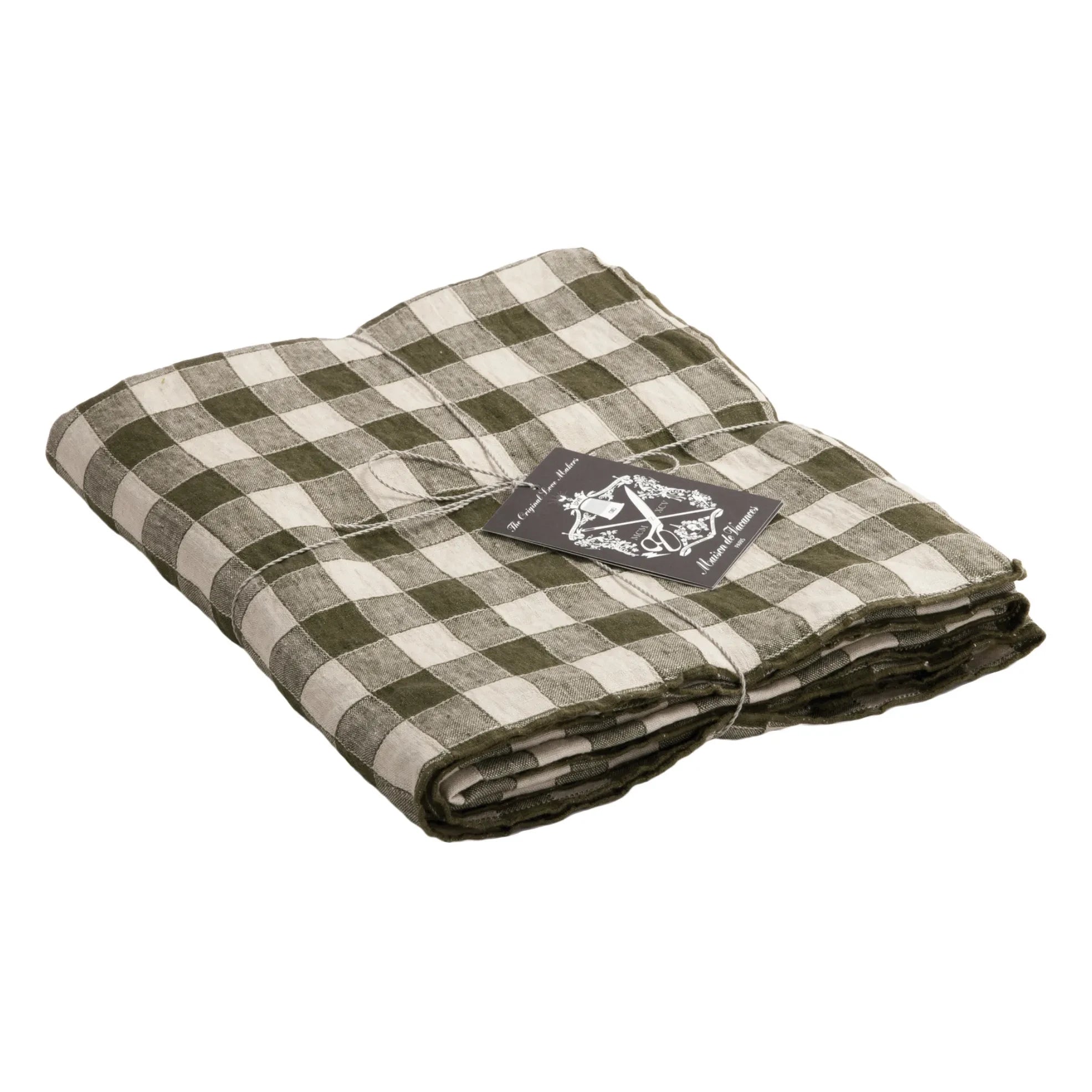 Maison de Vacances - Bourdon Vintage Canvas Tablecloth | Laurier