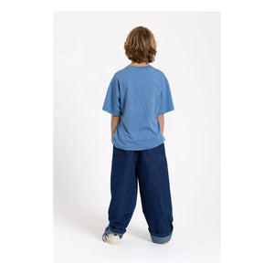 Smallable Kid - Nils Organic Cotton T-Shirt | Blue