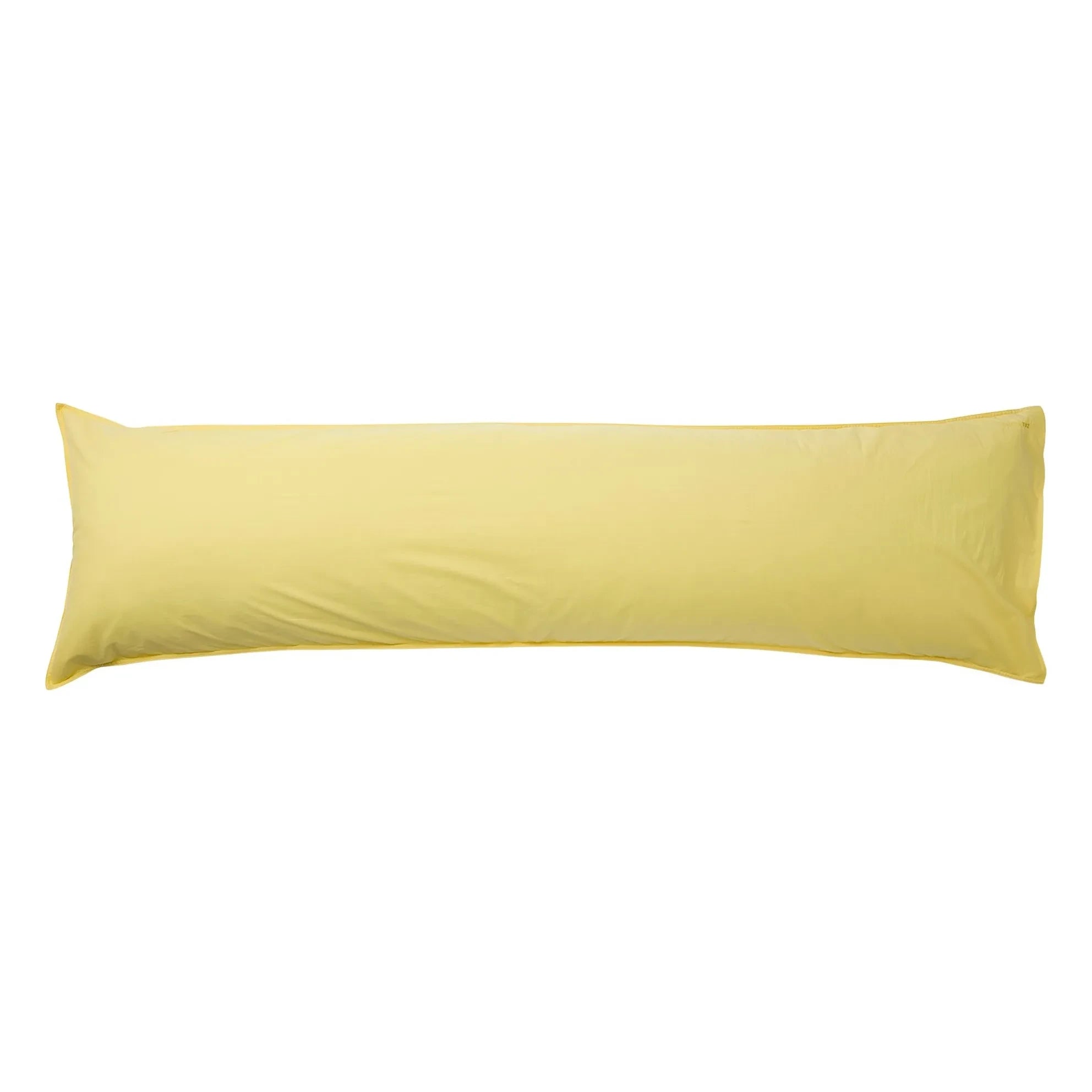 Suite 702 - Bedmate Organic Percale Pillow - Butter Yellow | Yellow