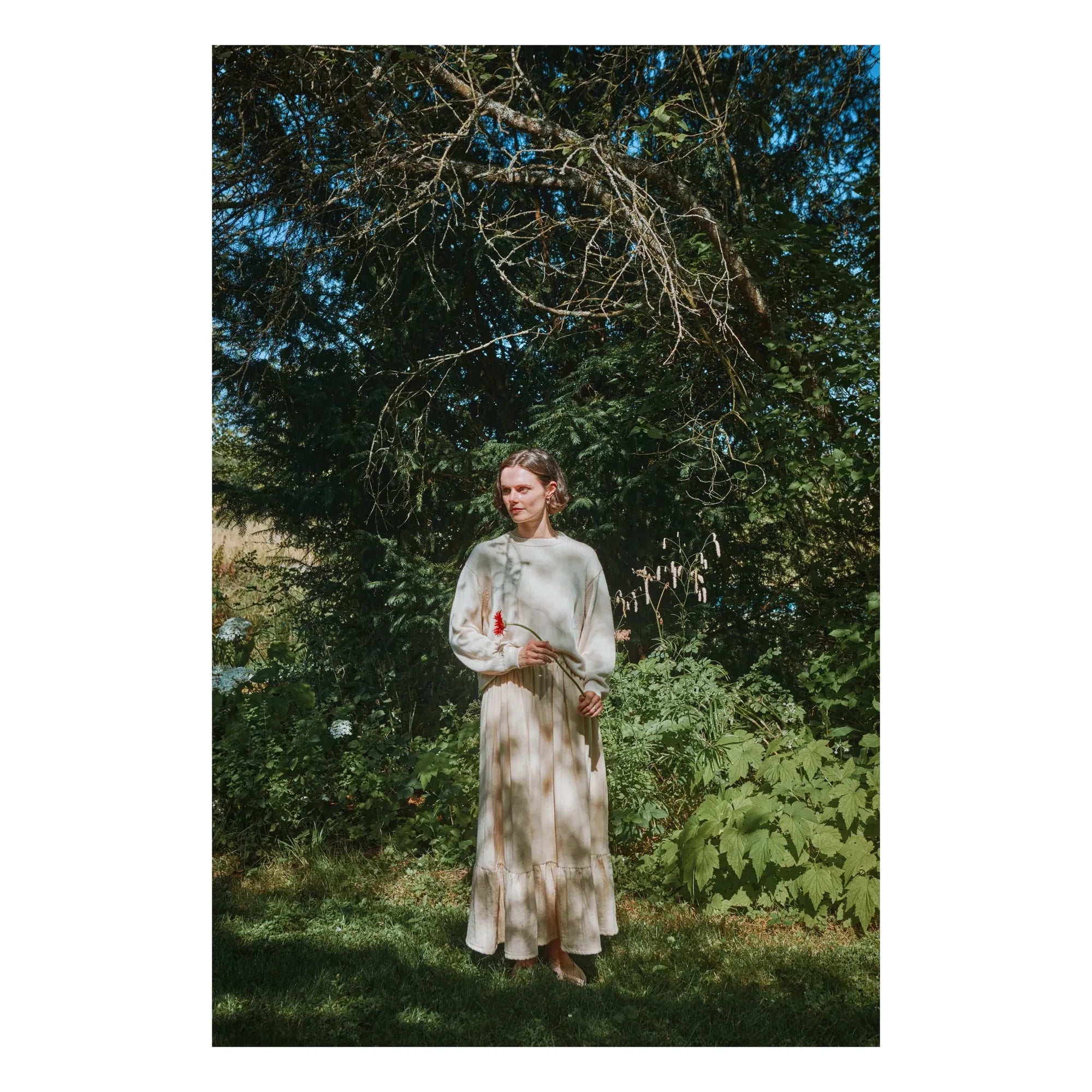 Poudre Organic - The Adulte Organic Cotton Sweater | Ecru