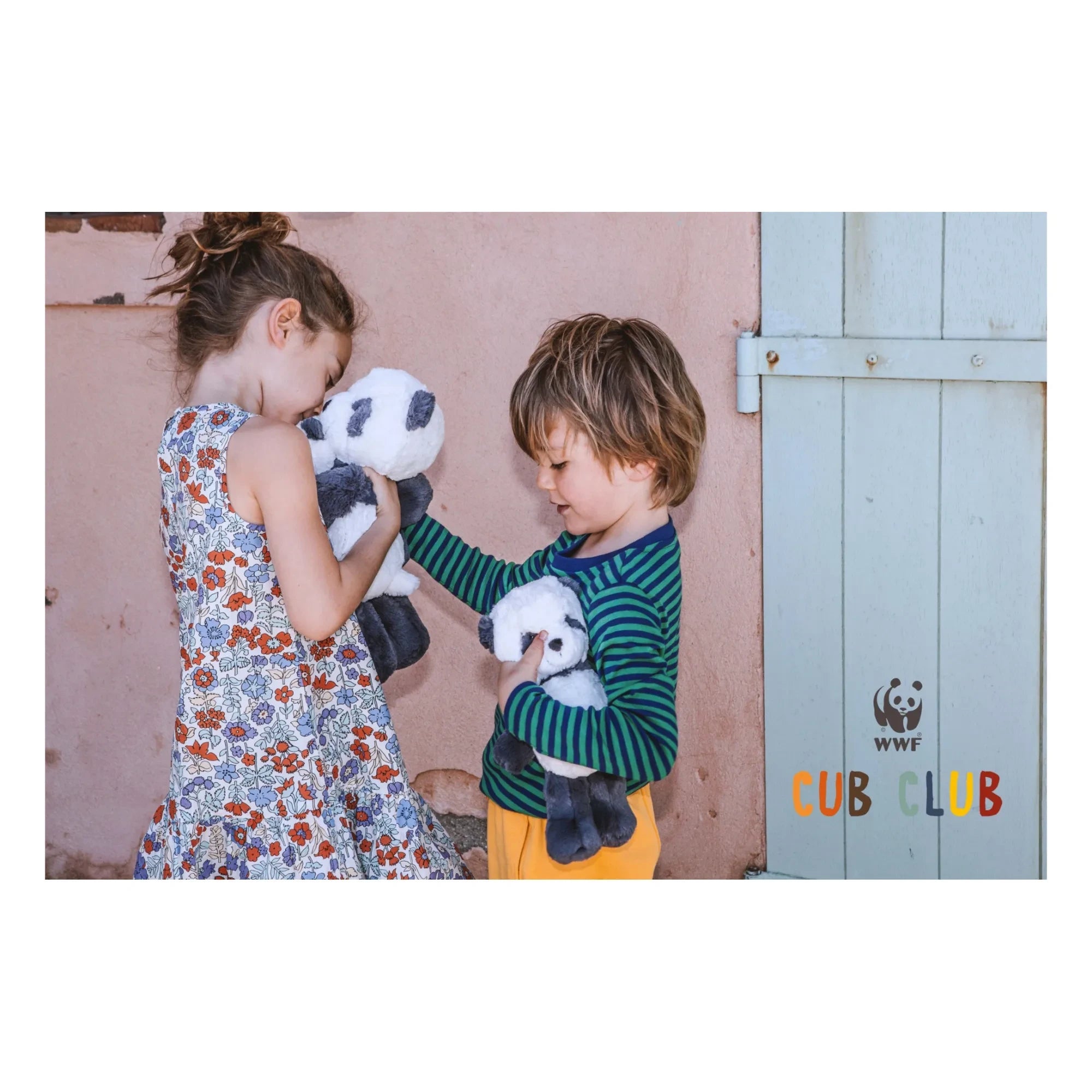 Bon Ton Toys - Panu the Panda peluş | Siyah/Beyaz