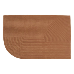 Muuto - Relevo Rug - Studio Pepe | Orange Rouille