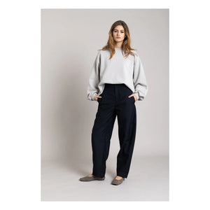Smallable Woman - Bria Organic Cotton Sweatshirt | Pearl Gray