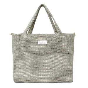 Adorna - Linen Tote Bag | Dark Gray