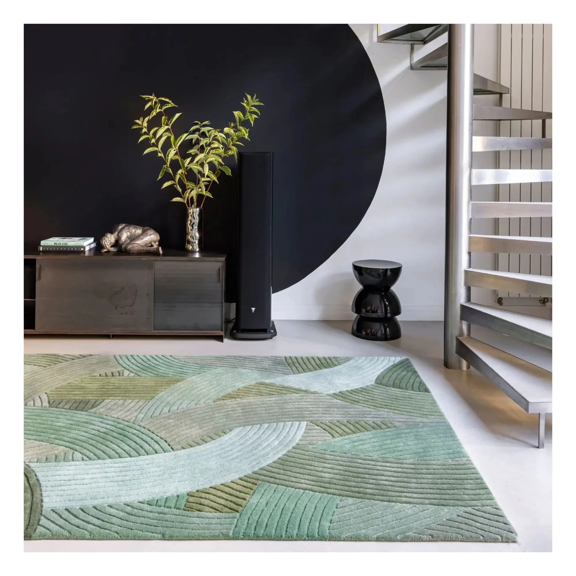 Edito - Canopée Wool Rug | Green