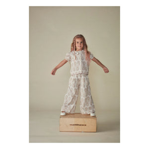Coco au Lait - Floral Organic Cotton Blouse | Ecru