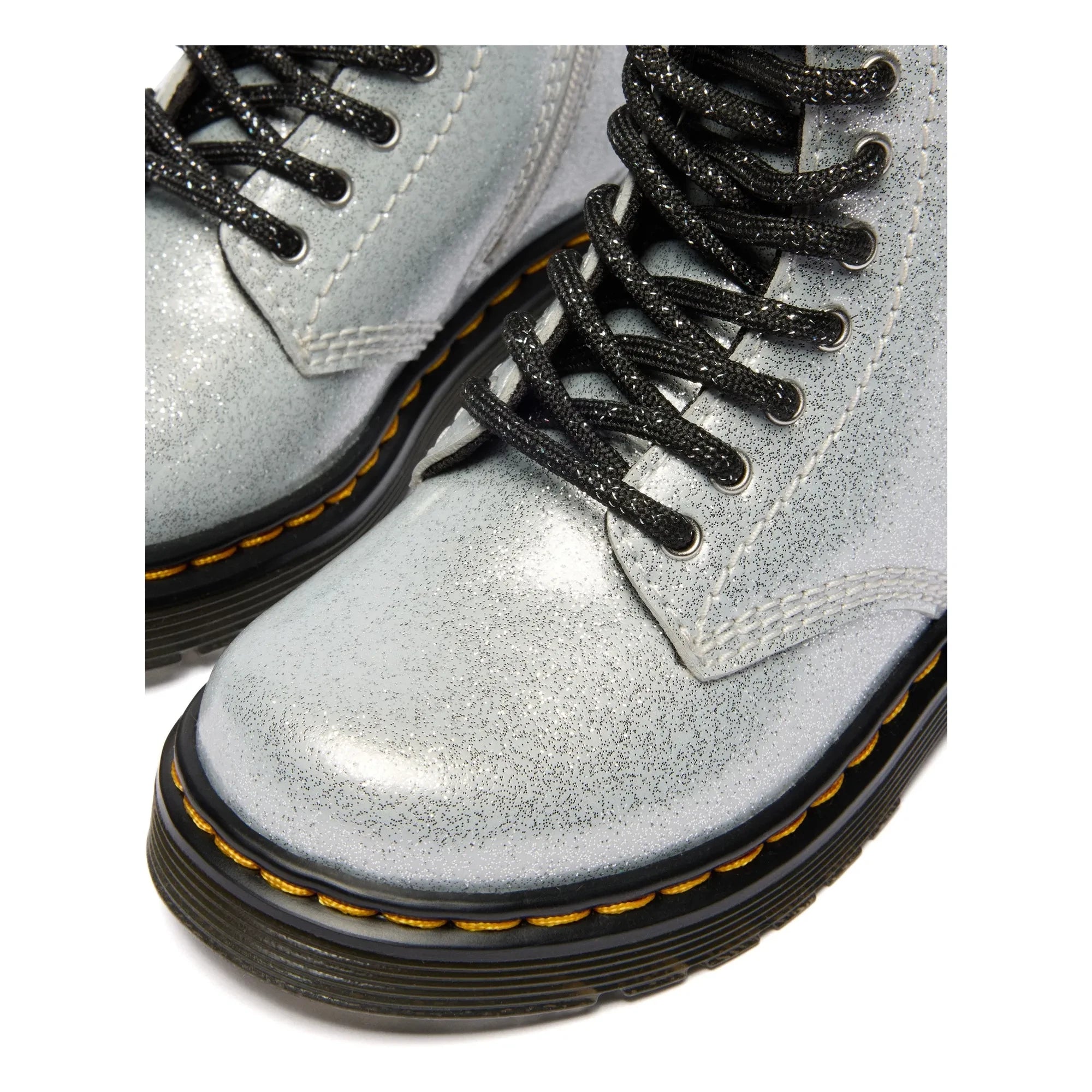 Dr Martens - 1460 J Glitter Boots | Silver
