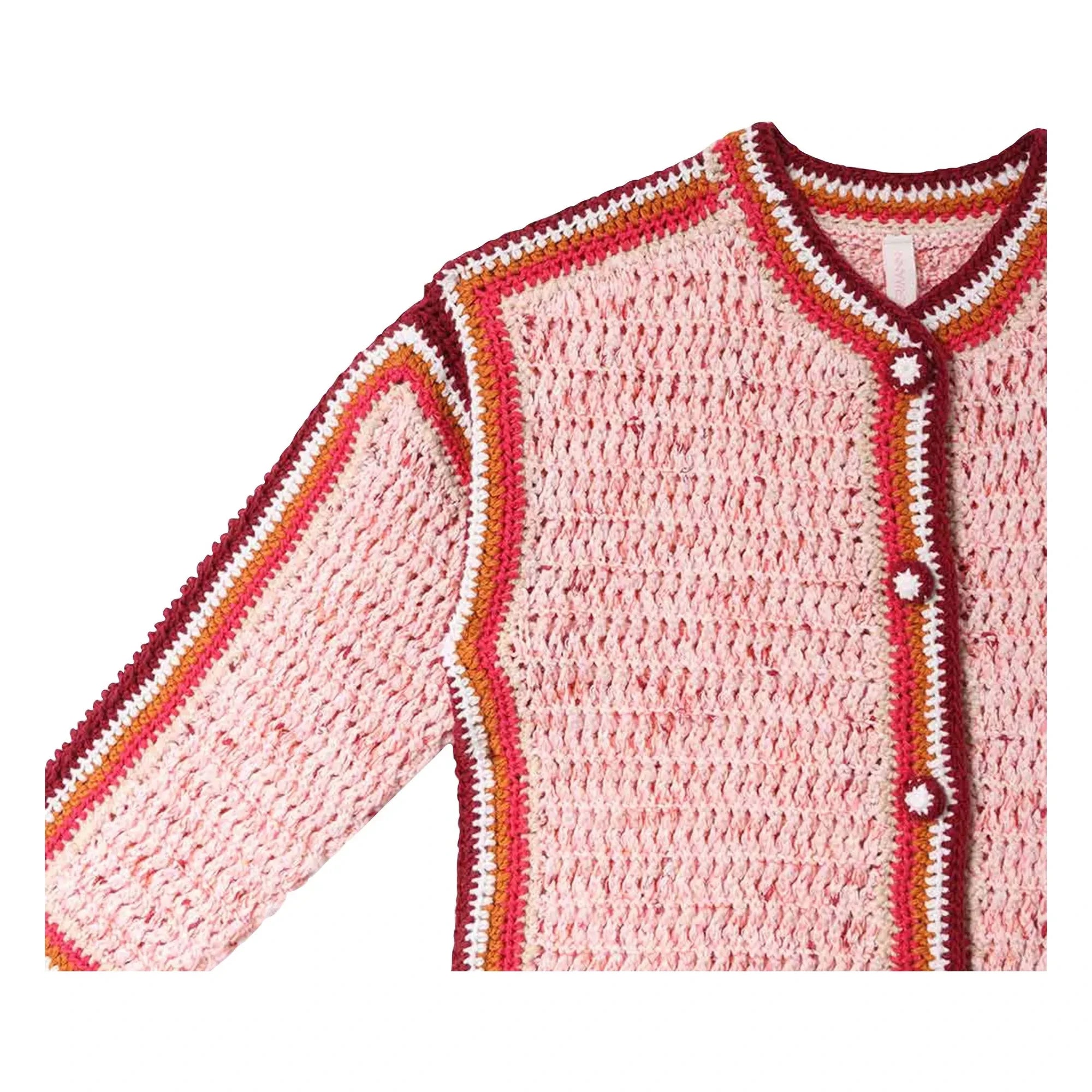 Zimmermann - Patience Crochet Jacket | Light Pink